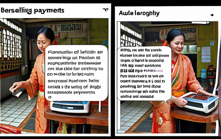 Here are two image prompts based on the provided text, focusing on the challenges and solutions of cross-border digital payments and content access for a Malaysian audience: